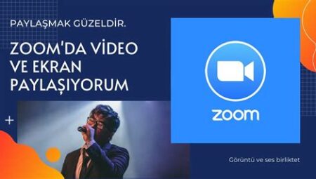 Zoom’da Ekran Kaydı ve Kayıt Paylaşımı